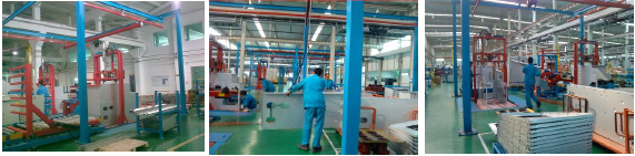 德信体育柔性装配线AGV系统